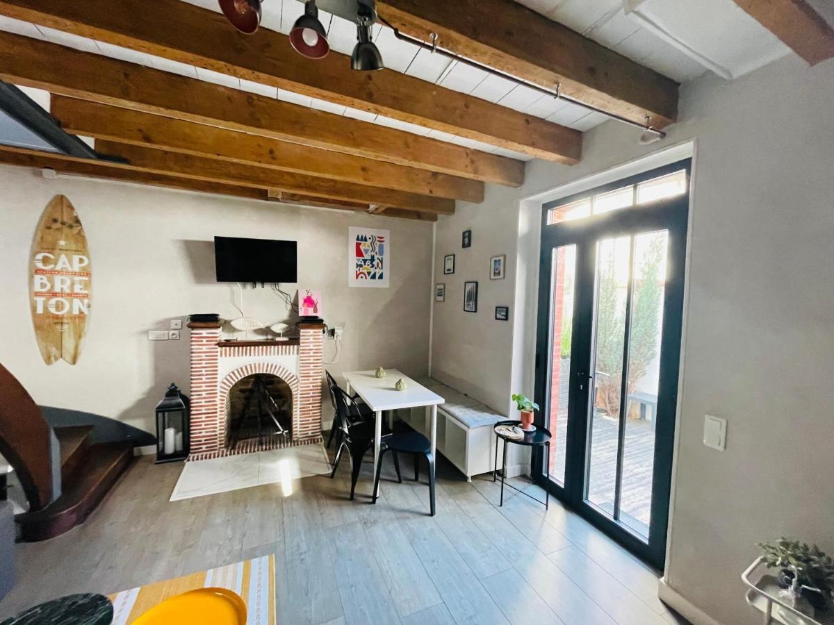Maison Capbreton A 4 Min Des Plages Bagian luar foto